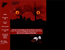 Tablet Screenshot of foreverknight.org